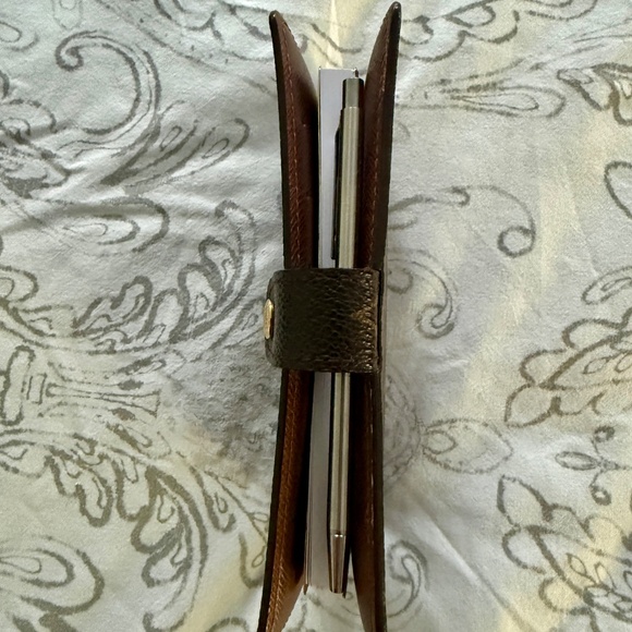 Authentic Louis Vuitton LV Small Ring Agenda Cover Planner Monogram PM - Picture 7 of 12